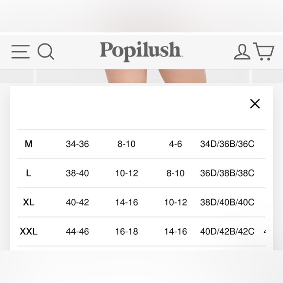 Popilush Shapewear Draped Bust Hourglass Corset Bodysuit - Red (XL) - Picture 7 of 7